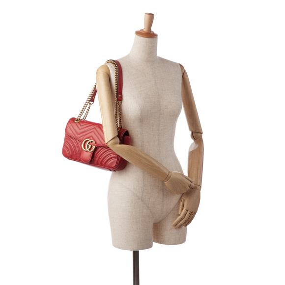 Pre-Loved Gucci Small GG Marmont Matelasse Crossbody Bag - Picture 12 of 12